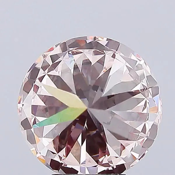 5.01ct Round Lab Grown Diamond (Colour Fancy Pink, Clarity VS1, Cut VG, IGI Certified)
