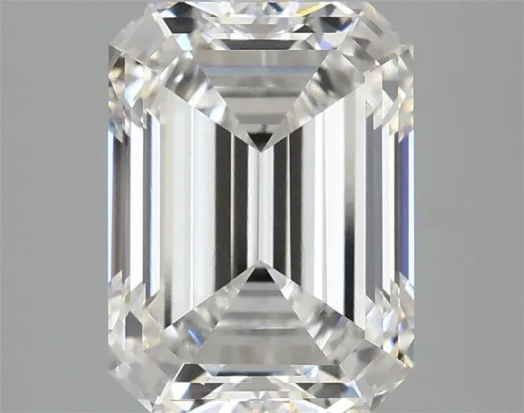 3.09ct Emerald Lab Grown Diamond (Colour E, Clarity IF, IGI Certified)