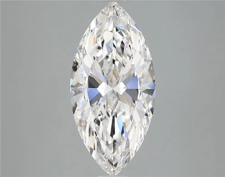 2.96ct Marquise Lab Grown Diamond (Colour E, Clarity VVS2, IGI Certified)