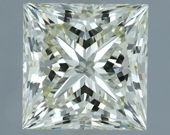 1.01ct Princess Natural Diamond (Colour L, Clarity SI2, Cut VG, IGI Certified)