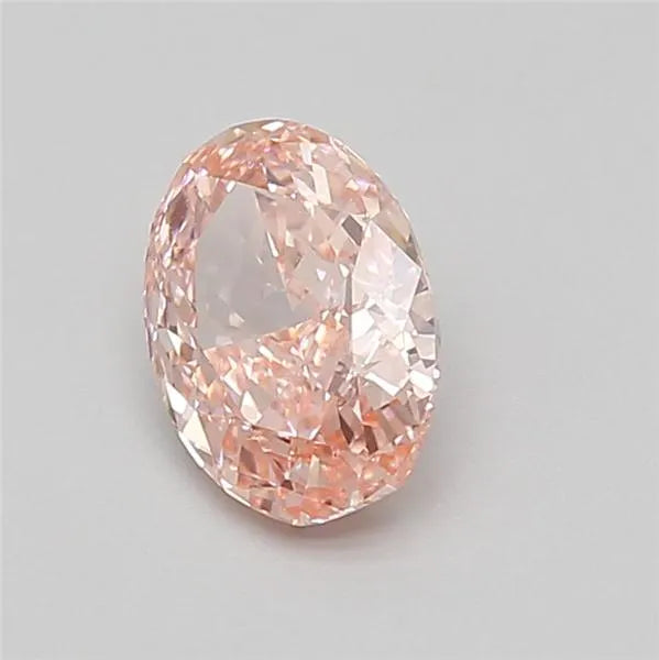 1.46ct Oval Lab Grown Diamond (Colour Fancy Vivid Pink, Clarity VS1, IGI Certified)