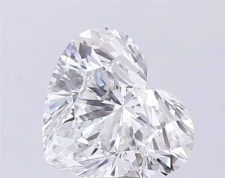 7.01ct Heart Lab Grown Diamond (Colour E, Clarity VS2, IGI Certified)