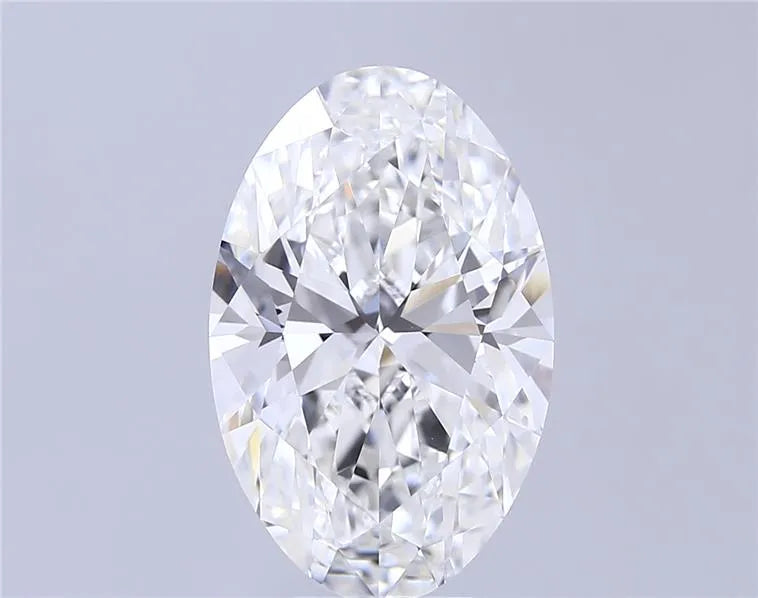 7.01ct Oval Lab Grown Diamond (Colour E, Clarity VVS2, IGI Certified)