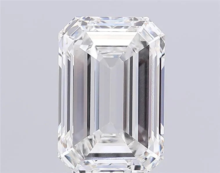 7.02ct Emerald Lab Grown Diamond (Colour F, Clarity VVS1, IGI Certified)