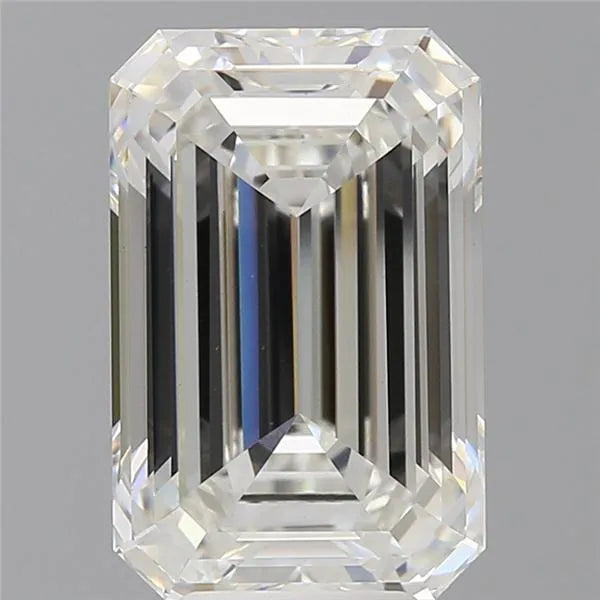 7.02ct Emerald Lab Grown Diamond (Colour G, Clarity VVS2, IGI Certified)