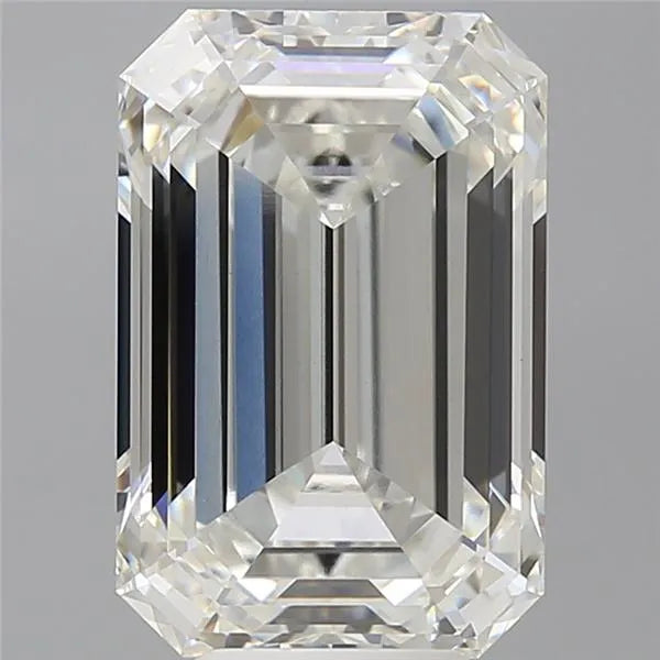 7.02ct Emerald Lab Grown Diamond (Colour G, Clarity VVS2, IGI Certified)