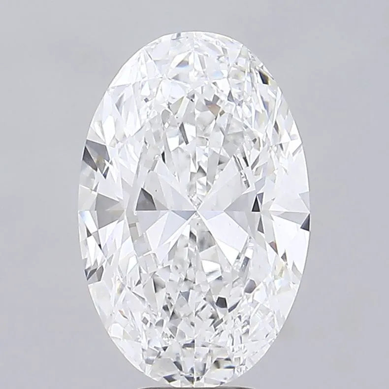 7.02ct Oval Lab Grown Diamond (Colour D, Clarity VS1, IGI Certified)
