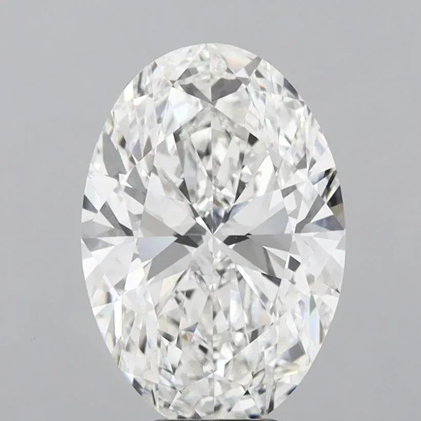 7.02ct Oval Lab Grown Diamond (Colour F, Clarity VVS2, IGI Certified)