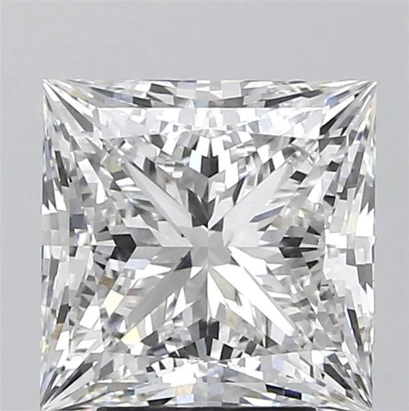 7.02ct Princess Lab Grown Diamond (Colour F, Clarity VVS2, IGI Certified)