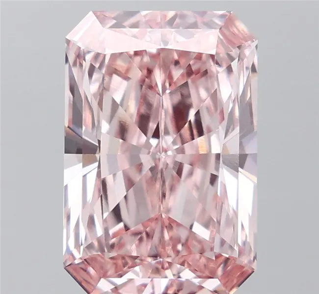 7.02ct Radiant Lab Grown Diamond (Colour Fancy Intense Pink, Clarity VVS2, IGI Certified)