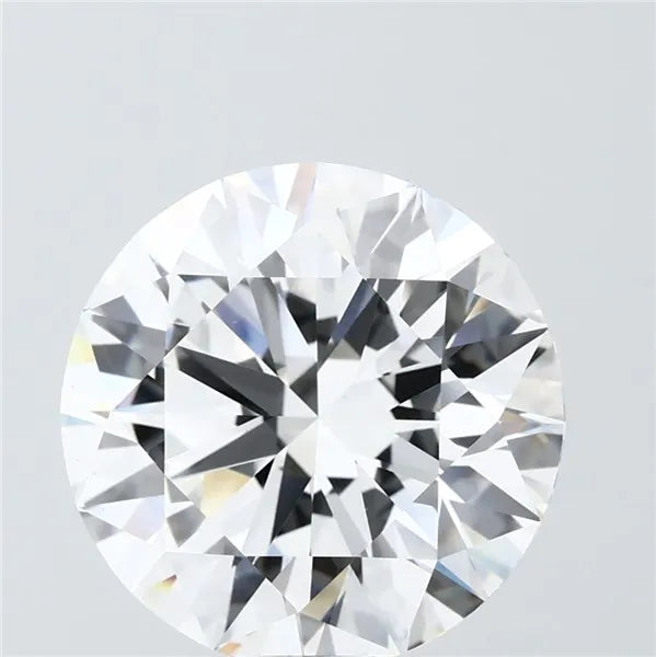 7.03ct Round Lab Grown Diamond (Colour E, Clarity VVS2, Cut ID, IGI Certified)