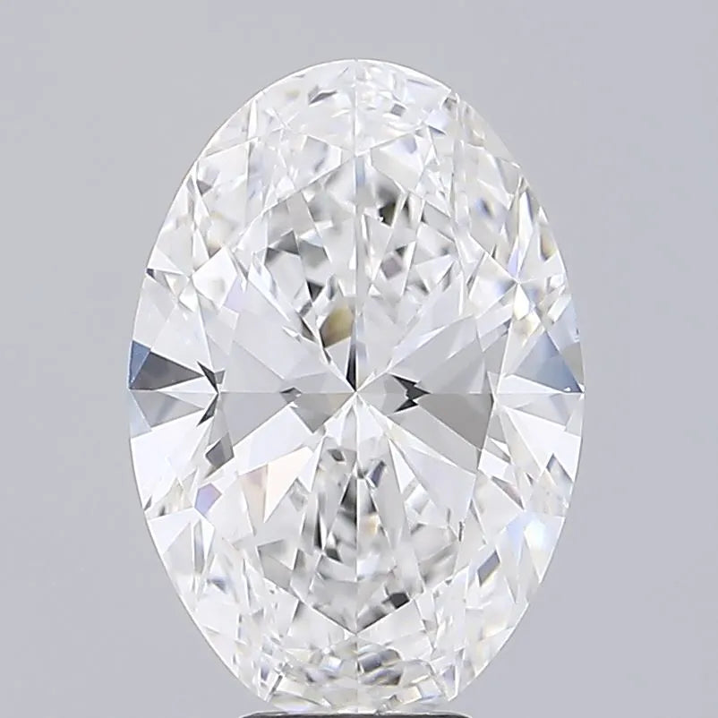7.04ct Oval Lab Grown Diamond (Colour E, Clarity VVS1, IGI Certified)