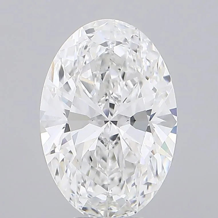 7.04ct Oval Lab Grown Diamond (Colour E, Clarity VVS2, IGI Certified)