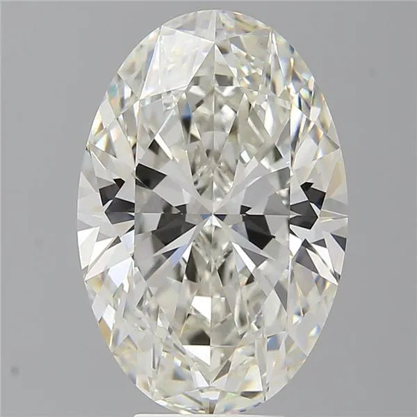 7.04ct Oval Lab Grown Diamond (Colour G, Clarity VVS2, IGI Certified)