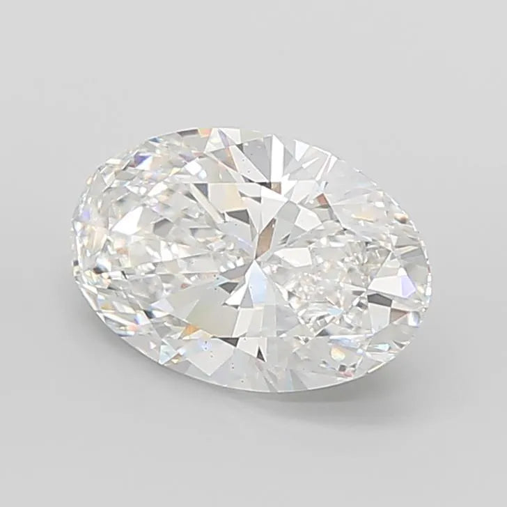 7.05ct Oval Lab Grown Diamond (Colour E, Clarity VS2, IGI Certified)