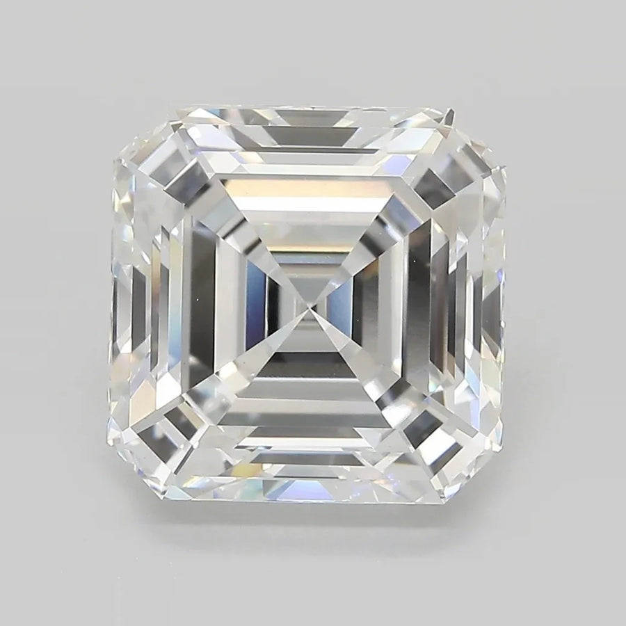 7.06ct Asscher Lab Grown Diamond (Colour E, Clarity VVS2, IGI Certified)
