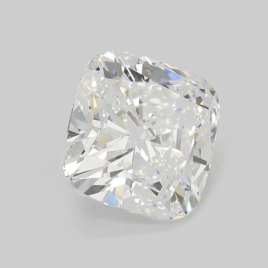 7.08ct Cushion modified Lab Grown Diamond (Colour E, Clarity VVS2, IGI Certified)