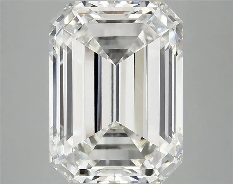 7.08ct Emerald Lab Grown Diamond (Colour H, Clarity VVS2, IGI Certified)