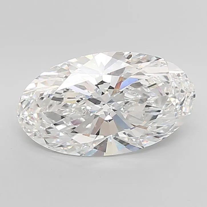 7.08ct Oval Lab Grown Diamond (Colour E, Clarity VS1, IGI Certified)