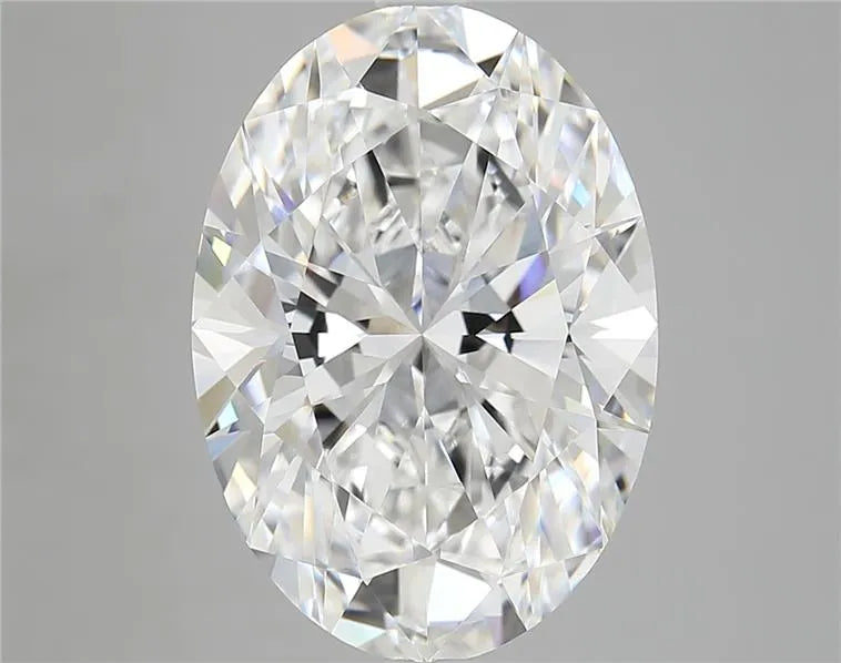 7.08ct Oval Lab Grown Diamond (Colour E, Clarity VVS1, IGI Certified)