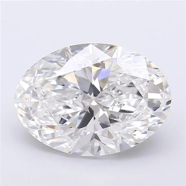 7.08ct Oval Lab Grown Diamond (Colour F, Clarity VVS2, IGI Certified)