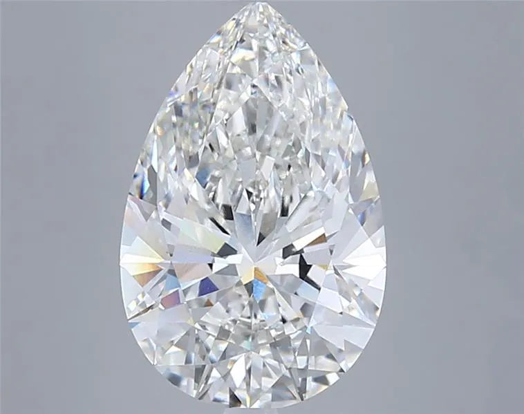 7.08ct Pear Lab Grown Diamond (Colour G, Clarity VVS2, IGI Certified)