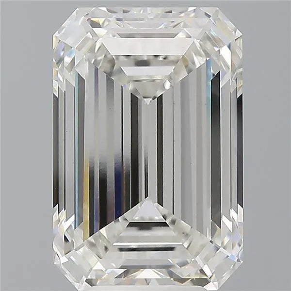 7.09ct Emerald Lab Grown Diamond (Colour G, Clarity VVS2, IGI Certified)
