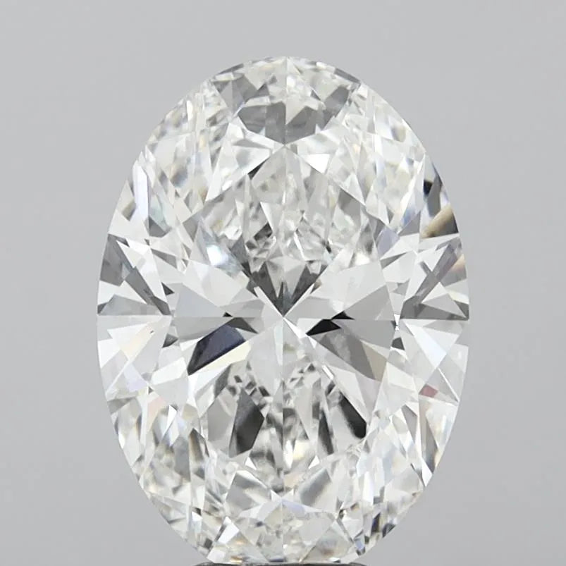 7.09ct Oval Lab Grown Diamond (Colour F, Clarity VVS1, IGI Certified)