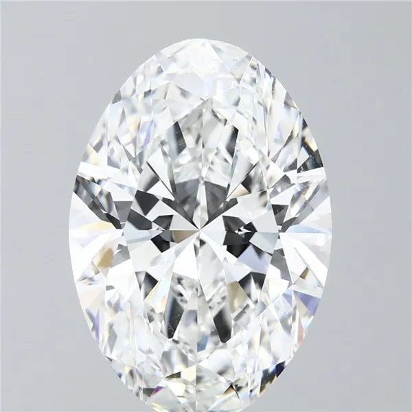 7.09ct Oval Lab Grown Diamond (Colour F, Clarity VVS2, IGI Certified)