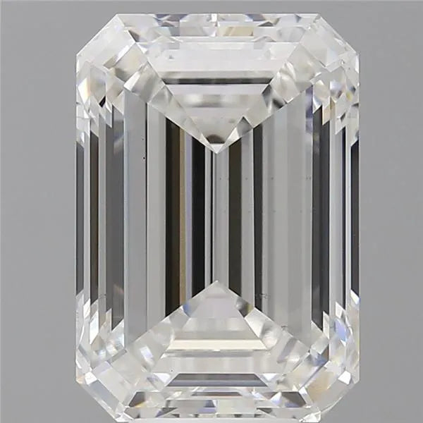 7.10ct Emerald Lab Grown Diamond (Colour F, Clarity VS2, IGI Certified)
