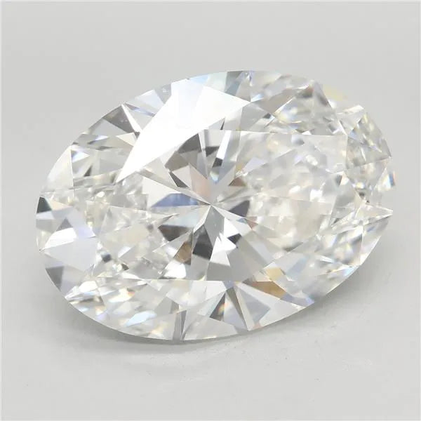 7.10ct Oval Lab Grown Diamond (Colour E, Clarity VVS1, IGI Certified)