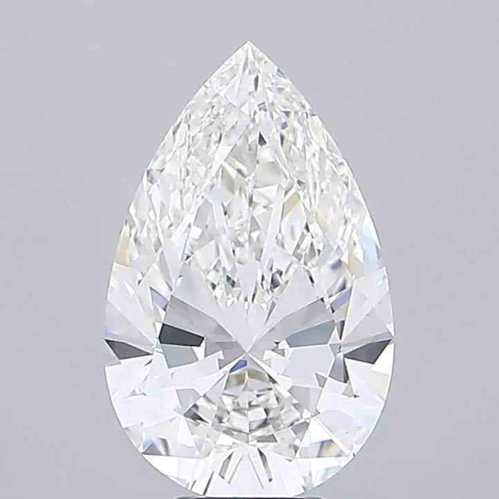 7.10ct Pear Lab Grown Diamond (Colour F, Clarity VVS2, IGI Certified)