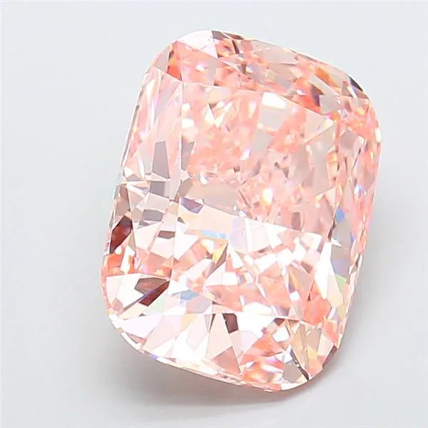 7.17ct Cushion modified Lab Grown Diamond (Colour Fancy Intense Pink, Clarity VVS2, IGI Certified)