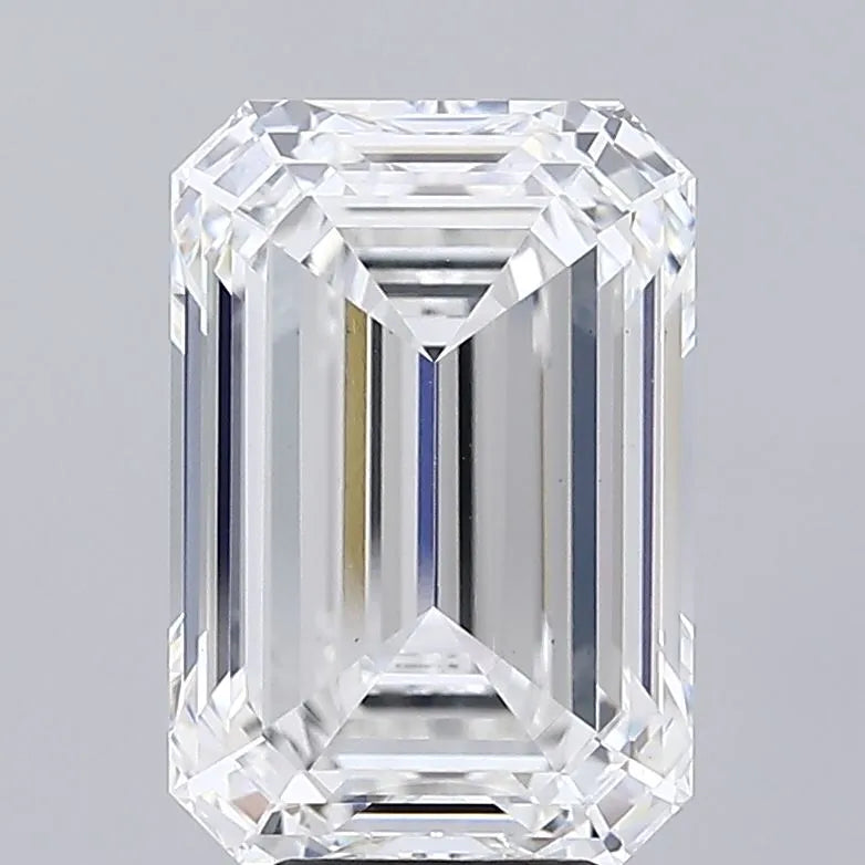 7.19ct Emerald Lab Grown Diamond (Colour F, Clarity VVS2, IGI Certified)