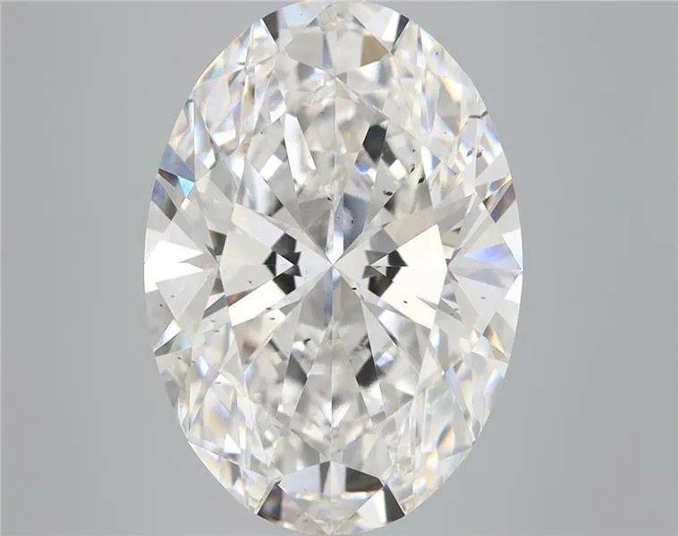 7.20ct Oval Lab Grown Diamond (Colour F, Clarity SI1, IGI Certified)