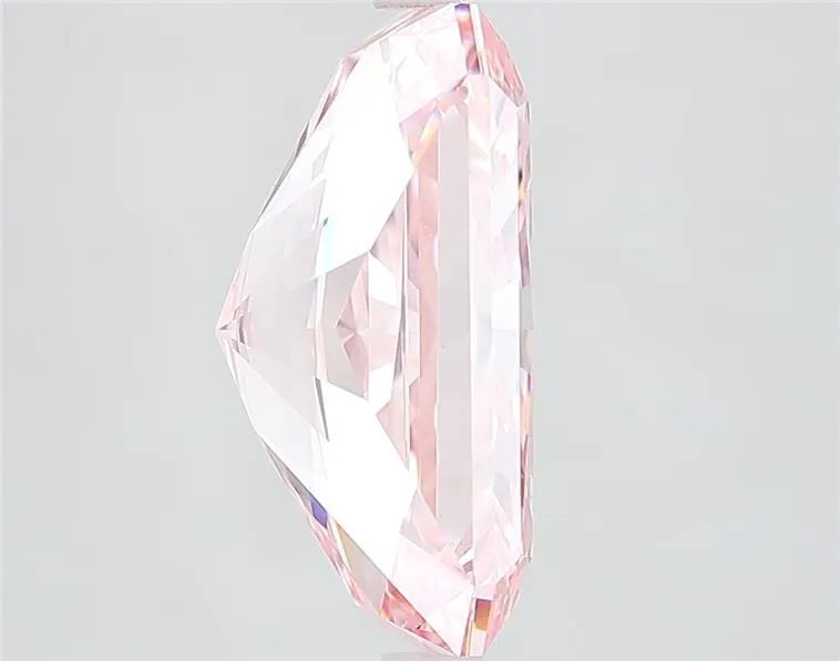 7.36ct Radiant Lab Grown Diamond (Colour Fancy Vivid Pink, Clarity VVS2, IGI Certified)