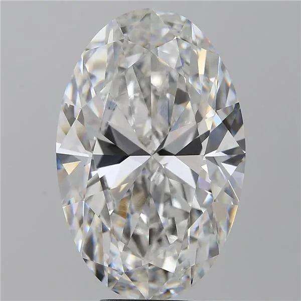 7.42ct Oval Lab Grown Diamond (Colour E, Clarity VVS2, IGI Certified)