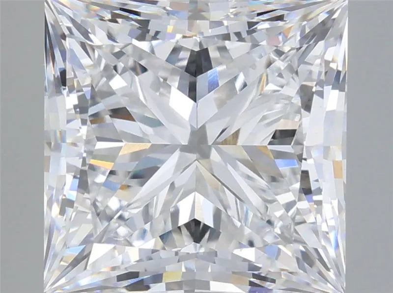 7.42ct Princess Lab Grown Diamond (Colour E, Clarity VVS2, IGI Certified)