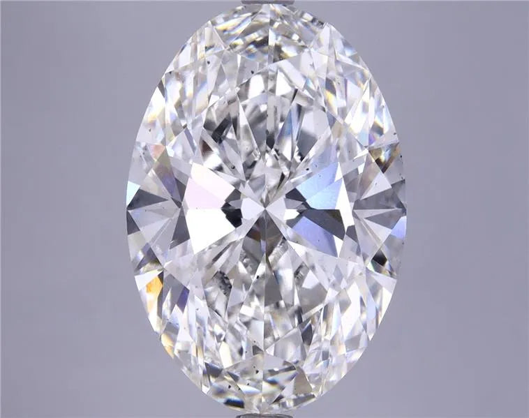 7.46ct Oval Lab Grown Diamond (Colour G, Clarity SI1, IGI Certified)
