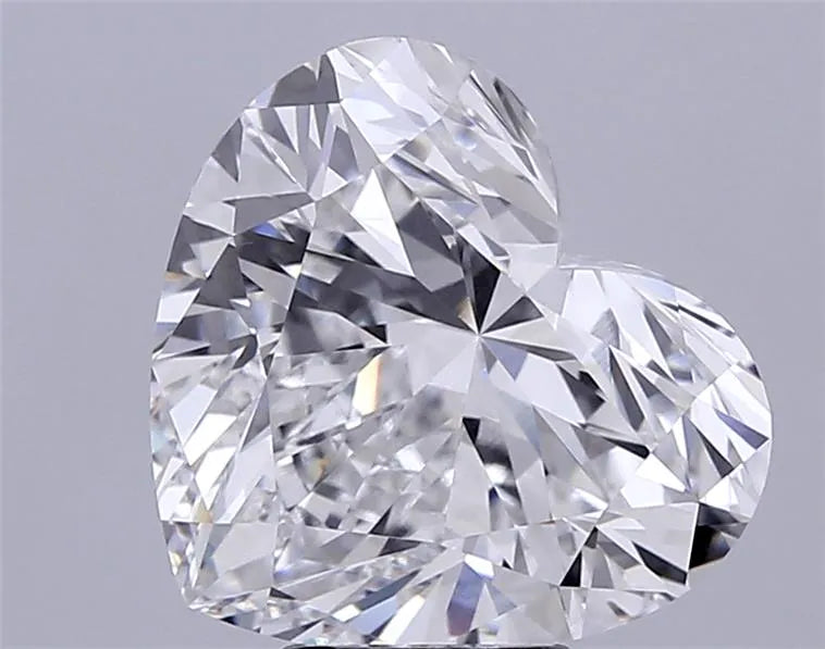 7.56ct Heart Lab Grown Diamond (Colour D, Clarity VVS2, IGI Certified)