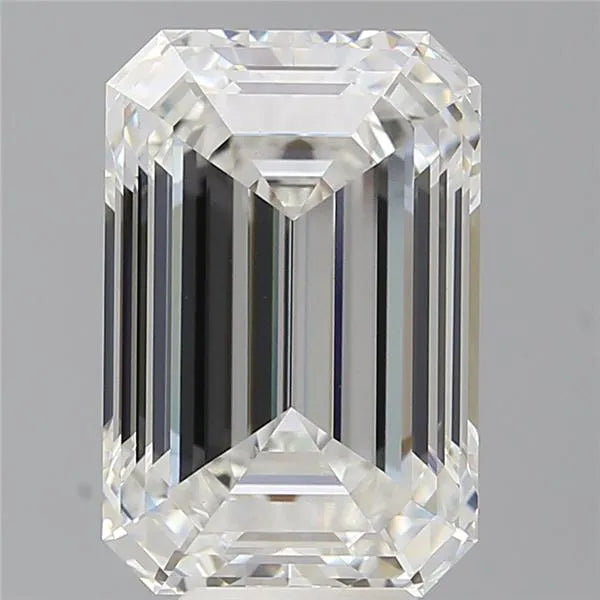 7.58ct Emerald Lab Grown Diamond (Colour F, Clarity VVS2, IGI Certified)
