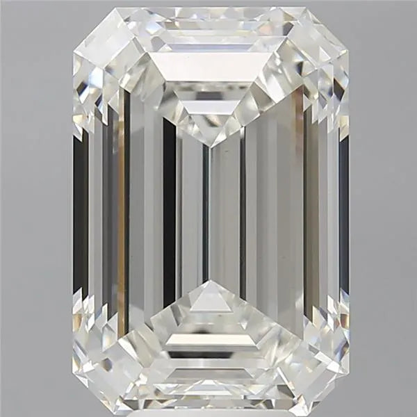 7.58ct Emerald Lab Grown Diamond (Colour G, Clarity VVS2, IGI Certified)