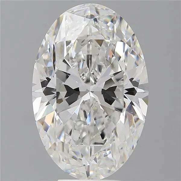 7.60ct Oval Lab Grown Diamond (Colour E, Clarity VVS2, IGI Certified)