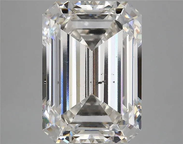 7.64ct Emerald Lab Grown Diamond (Colour G, Clarity SI1, IGI Certified)