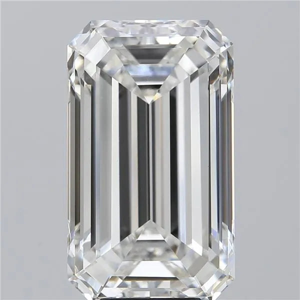 7.76ct Emerald Lab Grown Diamond (Colour G, Clarity VVS2, IGI Certified)