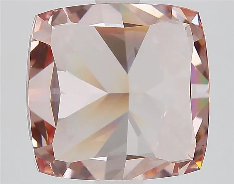 4.05ct Cushion modified Lab Grown Diamond (Colour Fancy Intense Brownish Pink, Clarity VVS2, IGI Certified)