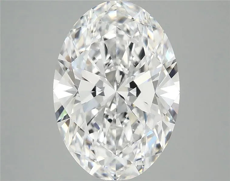 5.07ct Oval Lab Grown Diamond (Colour D, Clarity VVS2, IGI Certified)
