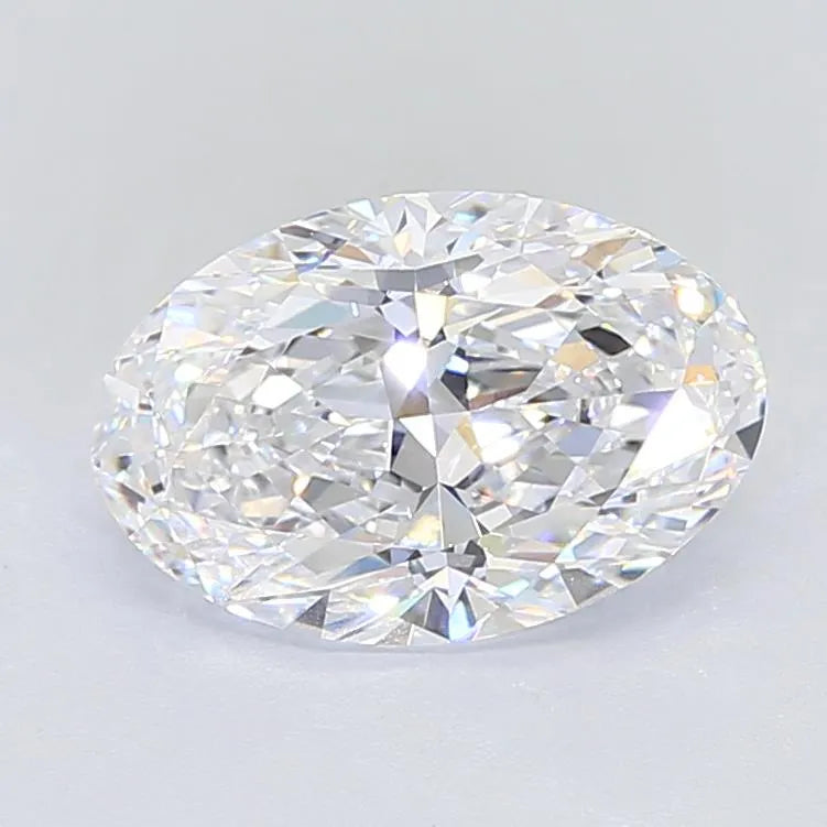 4.46ct Oval Lab Grown Diamond (Colour D, Clarity VVS1, IGI Certified)