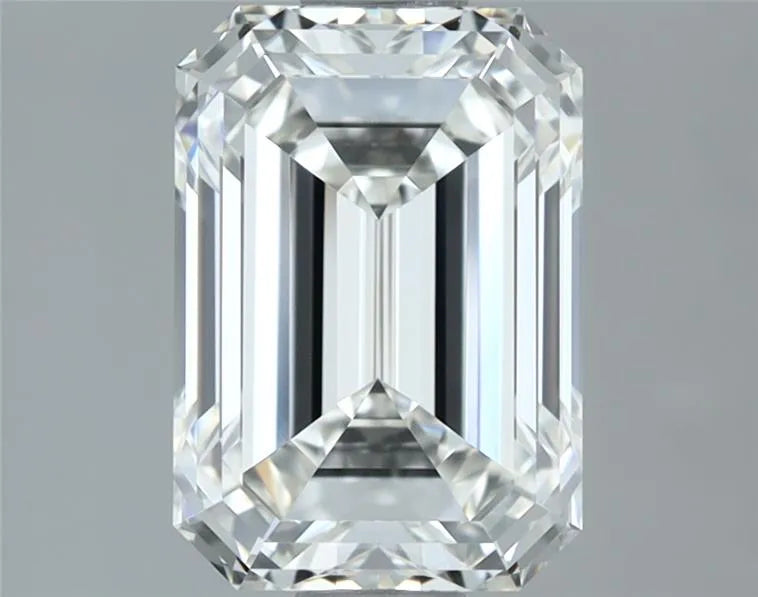 2.25ct Emerald Natural Diamond (Colour H, Clarity IF, Cut EX, IGI Certified)