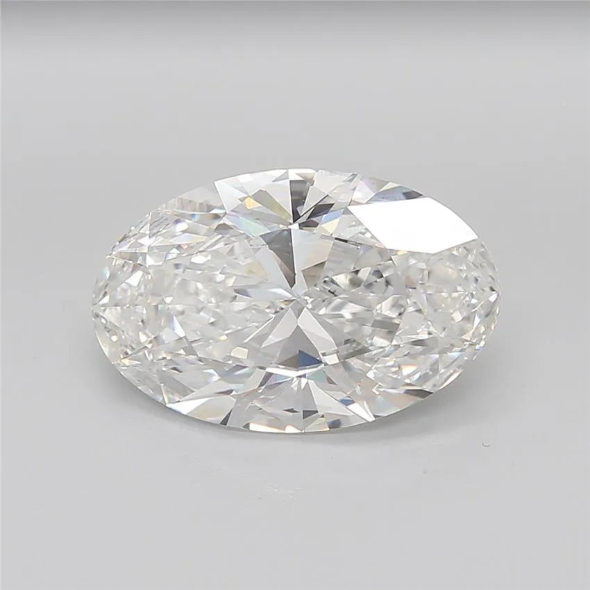 8.71ct Oval Lab Grown Diamond (Colour E, Clarity VVS2, IGI Certified)
